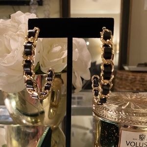 Earrings #earrings #chanel #hoops